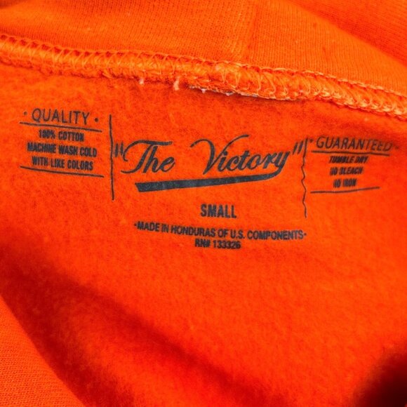 Clemson Tigers Logo Hoodie Orange Sweatshirt Unisex Small NCAA College Gameday - Picture 9 of 9